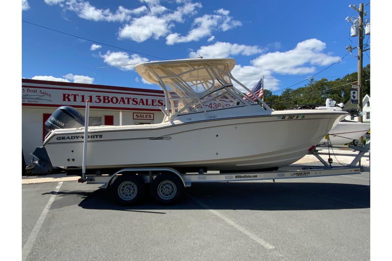 2017 Grady-White Freedom 255 boat on trailer at RT113 Boat Sales.
