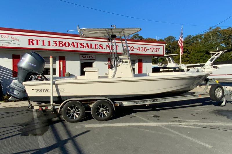 2013 Pathfinder 2200 TRS for sale at RT 113 Boat Sales, Selbyville DE